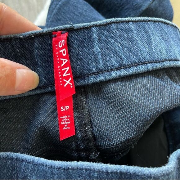 Spanx Jean-ish Ankle Leggings Size Small Petite SP20018R - Picture 6 of 8